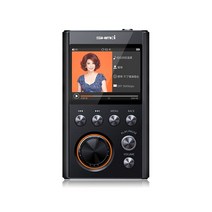 무손실 음원 하이파이 플레이어 hifi music player fever mastering grade hifi walkman mp3 professional grade dsd, 검은색, 128GB