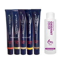 웰라 콜레스톤 플러스 염색약 80g+산화제100ml 네츄럴 브라운/컬러컨트롤, 컬러컨트롤 그레이지부스터