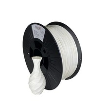 Basics 3D 프로페셔널 프린터 필라멘트 화이트 PLA 바이오 플라스틱 합성물 1.75mm 1.0Kg Prusa Creality FlashForge 및 대부분의 FDM 프린터와, White