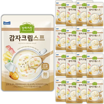 상하키친 감자 크림 스프 16개 액상 코스트코 돌 아기 포테이토 치즈 스프 수프 스푸, 상하키친 감자 크림 스프 150g X 16개