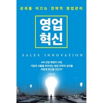 영업혁신(SALES INNOVATION):성과를 이끄는 전략적 영업관리, 푸른영토, 김상범