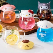 산리오 캐릭터즈 입체뚜껑 유리컵, 헬로키티