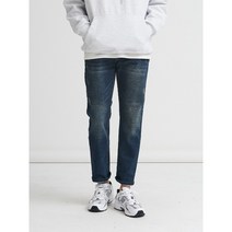 남자 겨울 청바지 빈티지 밴딩 스판 피치 기모 데님팬츠 3컬러