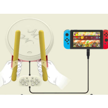 닌텐도 PC 스위치북 컨트롤러 태고의 달인 타타콘, 상세이페이지 참고, 가성비좋은오리지널타이코북서포트TV