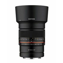 삼양 mf 85mm f1.4 umc 수동 초점 망원 렌즈 소니 캐논 니콘 m43 펜탁스 k 블랙 컬러, 캐논 에프