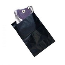 SUT893909HDPE 실속형 택배봉투 28X38cm+4cm 200장 블랙0.07mm, 색상-검정_두께0.07mm