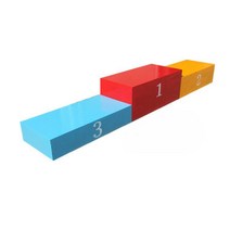 육상 시상대 체육대회 운동회 야유회 초등학교 어린이집 단상 우승 달리기 단합회, 스틸12050(총길이3.6미터)규격