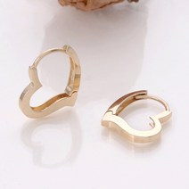 14K 하트썸 링귀걸이