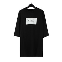 [MM6 MAISON MARGIELA] QUADERNO 오버사이즈 반팔 티셔츠 S52GC0