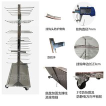 다기능 자동차 디스크 원형 판 부품 진열대 거치대, 70걸이바닥판1000x500x1600