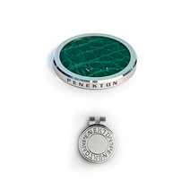 [VERT EMERALD] BALL MARKER 볼마커 PENEKTON 페넥톤 악어가죽 골프용품 선물 명품 고급 볼마크, A