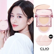 클리오 킬커버 메쉬 글로우 쿠션 기획세트 [본품+리필]+(증정)퍼프 2매, 3 리넨