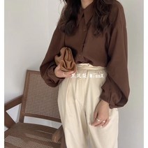 고양이용발판 고양이귀 헨리넥 벌룬소매 디자인, T01-프리사이즈, C02-미살구 긴바지 S