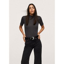 망고 MANGO WOMAN 티셔츠 SECONDM Dark Grey 17905772
