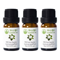 쟈니스헬리 천연 아로마 에센셜 오일 10ml 3P, 자스민 오일 10ml 3P