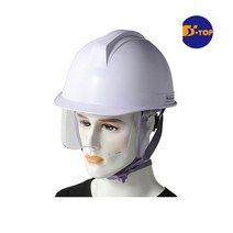 SHGH-1101 에스탑 보안경 일체형 안전모 보안경, 백색