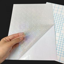 손코팅지 10 시트 도트 패턴 종이에 차가운 박판 필름 자기 접착 성 홀로그램 모래 포일 테이프 뒤 DIY 사진 스티커, 07 도트