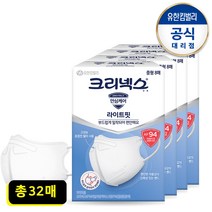 [크리넥스] KF94 라이트핏 마스크 중형 8PX4개, 상세 설명 참조, 상세 설명 참조