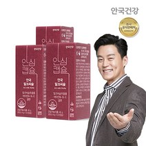안국건강 안국건강 밀크씨슬 60캡슐 3박스(6개월분), 상세 설명 참조, 단일옵션