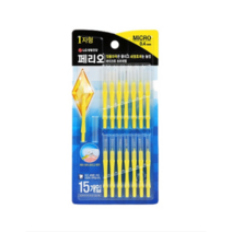 페리오 I자형 치간칫솔 MICRO 0.4 mm, 15개입, 10개