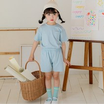 해피버스 상하복 아티스트 블루