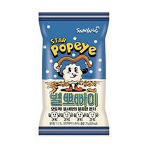 별뽀빠이 스낵, 72g, 16개