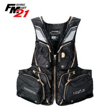 시마노 VF-121T 구명복(블랙), 블랙L