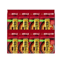 풀무원 생면식감 매운맛 97.4g x 32개, 상세페이지 참조