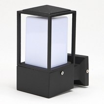 조명다움 벽등 실내 실외 벽조명 외부벽등 카페 호텔 갤러리 외벽등 간접등 LED 인테리어 벽부등, A001_ 로이사각벽등소형(小)