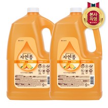 LG 생활건강 자연퐁 오렌지 3.04L x 2개