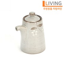 업소용 고급 도자기 간장병 식초 참기름 소스병 양념병 한정식 일식 테이블 용품 오일병 기름병 간장통 참기름통 양념통, ★로코 설화 간장병☆