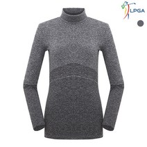 LPGA 여성 심리스 베이스레이어 티셔츠 L183TS806P