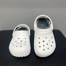 [ABC마트] 크록스 클래식 라인드 클로그 토들러 CRS207009 (WHITE/GREY)