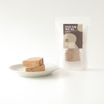 바르다펫 말고기스팀밀 테린 수제간식, 1개, (기본) 말고기 스팀밀 50g x 2개입