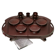 국산 프리미엄 휴대용 성묘 산소 제사 제기 세트, 휴대용 제기상, 1개