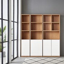 칸 키높이 오픈수납장 (400/600/800), 800수납장, 608-3화이트