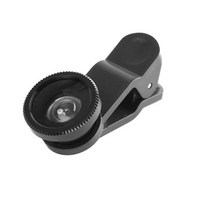 달표면 크레이터 촬영 스마트폰 망원렌즈 3in1 광각 매크로 어안 카메라 핸드폰망원경, 협력사, 검은색