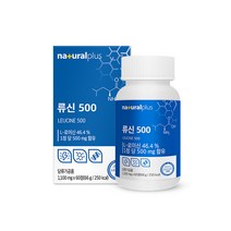 [ 약통 증정 ][ 프리미엄 원료 류신 로이신 ] 근력 근육 운동 단백질 관리 건강 식품, 7개, 60정