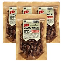 네츄럴이엑스 불리스틱 오리고기말이 70g, 4개, 소+오리고기