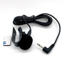 2.5mm 3.5mm 잭 자동차 gps 블루투스 내비 터 마이크 무지향성 외부 증폭기 마이크 150cm, 2.5mm 스테레오