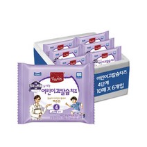 매일유업 상하치즈 4단계 유기농 어린이 고칼슘치즈 60매, 단품, 단품