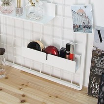 메쉬망스토리지 휀스망 네트망 철망 수납 진열 벽걸이, 블랙