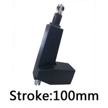 스트로크 100mm 전기 선형 액추에이터 12v 24v dc 모터 2000n 4000n 6000n 8000n 푸시 풀 포스 병원 icu electric chair bed