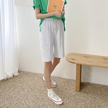 수키 핀턱 밴딩 반바지 1075524