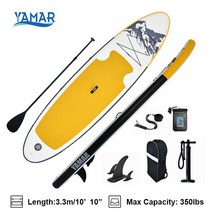 고무보트 YAMAR-해양 서핑 풍선 스탠드업 보드 3.3m 3.5m SUP 패키지 미끄럼 방지 데크 스탠딩 보트 패들, [05] 330cm 05