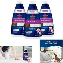 Bissell 비쎌 크로스웨이브 Multi Surface Formula/3 Pack 32oz 96 Fl Oz/고품질/인기