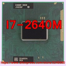 파워딜 지널 인텔 코어 I7 2640M SR03R CPU (4M 캐시/2.8GHz-3.5GHz/듀얼 노트북 프로세서, 한개옵션0
