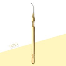 속눈썹 파마 리프팅 도구 금속 청소 막대 뷰티 메이크업 라미네이션 분리 연장 용품, 10 Gold-001