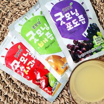 껍질째 갈아만든 굿모닝 포도+사과+배즙 100ml(각10포 총30포), 30개, 100ml