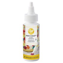 Wilton Dab-N-Hold 윌튼 댑엔홀드 식용 접착제 59ml, 1개